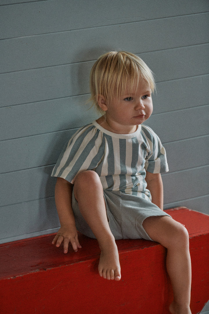 Nature Baby Faye Tee - Star Dew Stripe