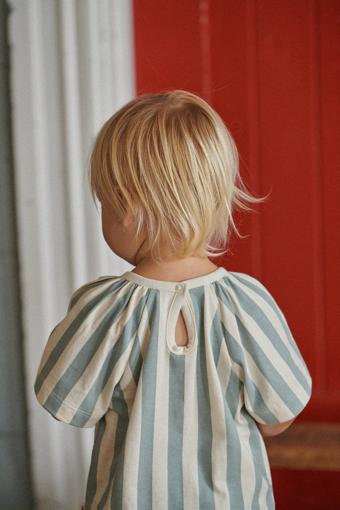 Nature Baby Faye Tee - Star Dew Stripe