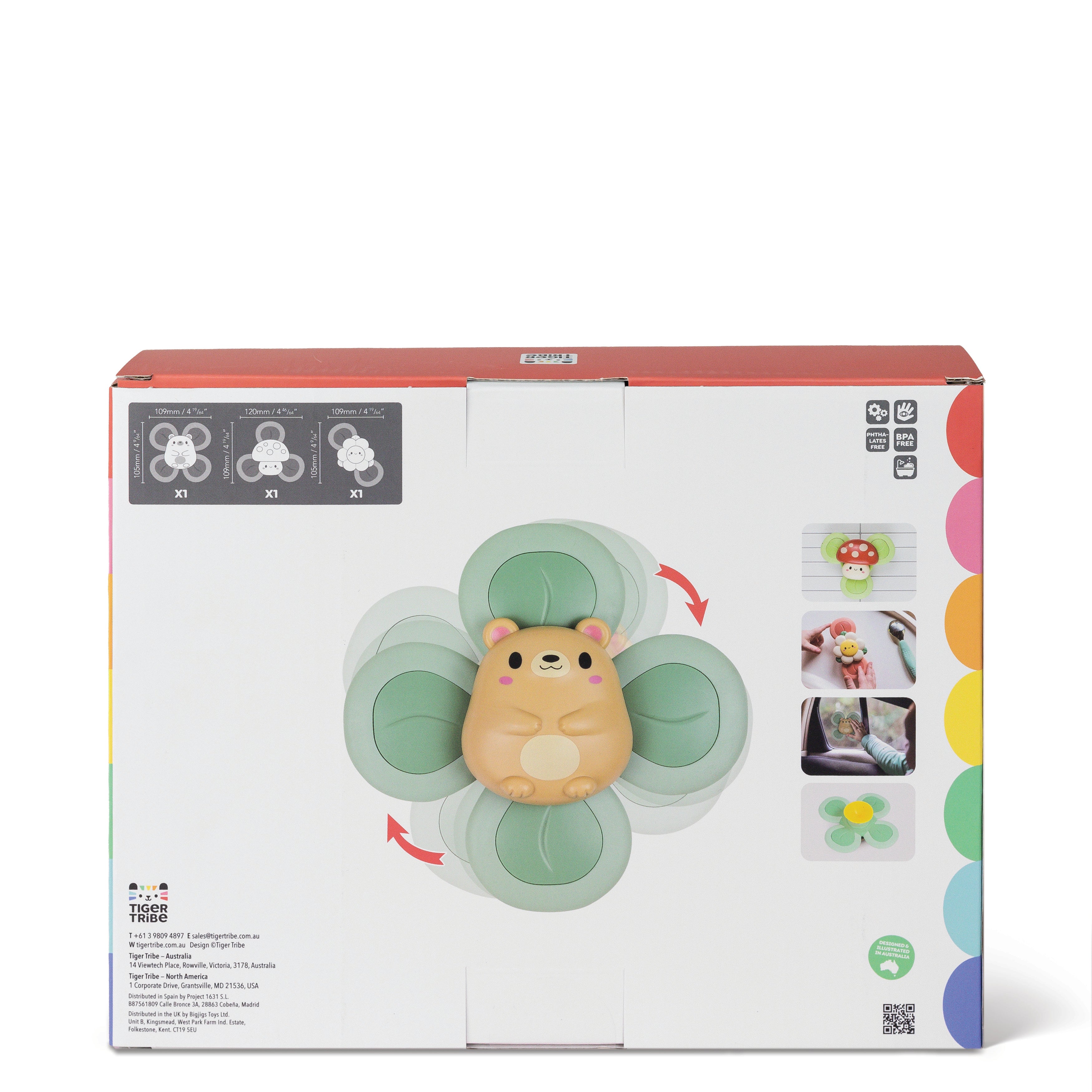 Sensory Spinners - Woodlands