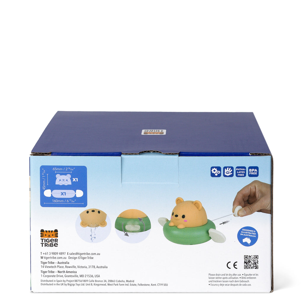 Bath Paddle Boat - Bear