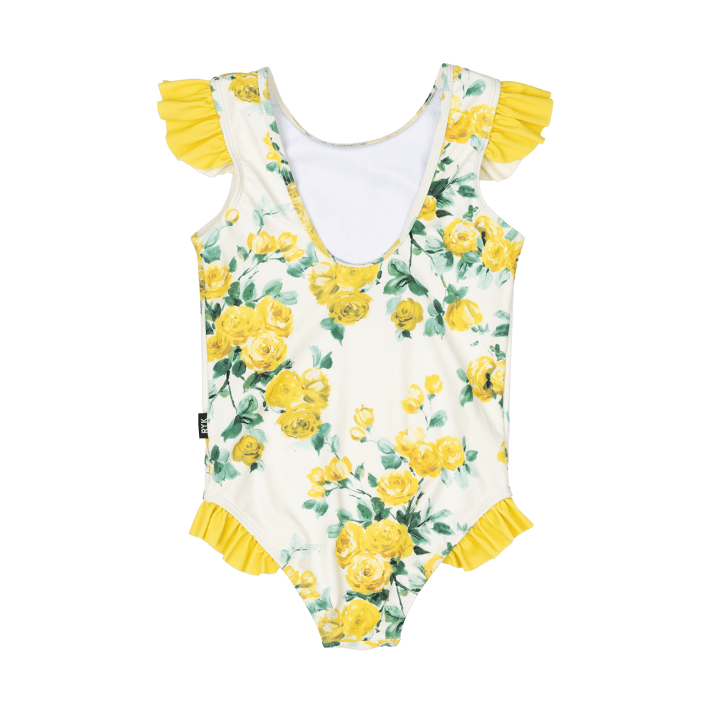 Rock Your Baby One Piece - Yellow Roses