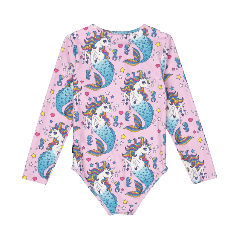 Rock Your Baby Unicorn Mermaids One Piece