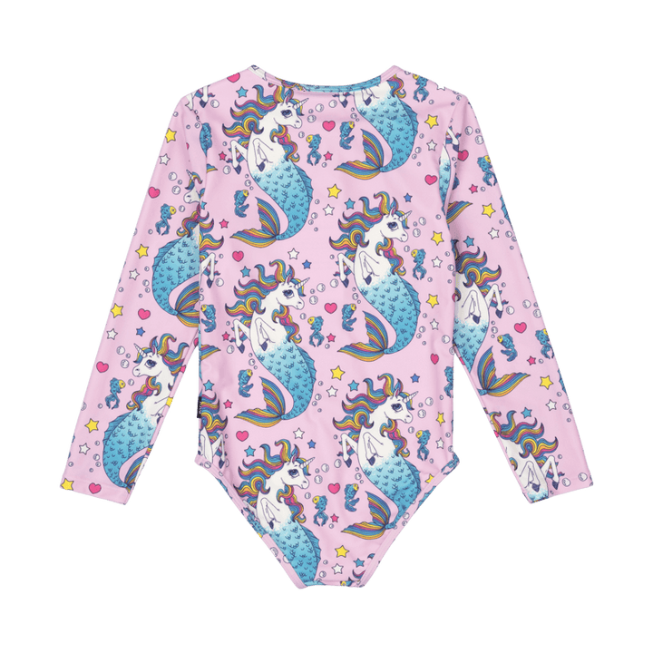 Rock Your Baby Unicorn Mermaids One Piece