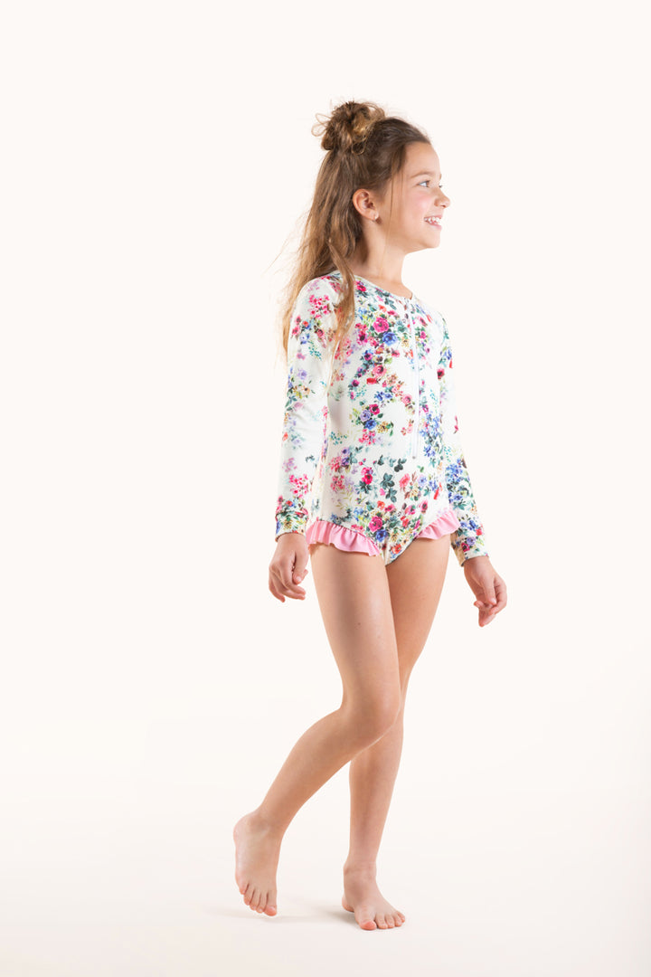 Rock Your Baby Long Sleeve One Piece - Wild Meadow