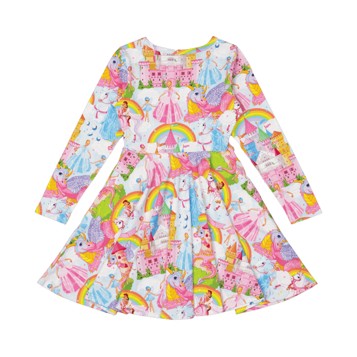 Rock Your Baby Castles In The Air Waisted Dress