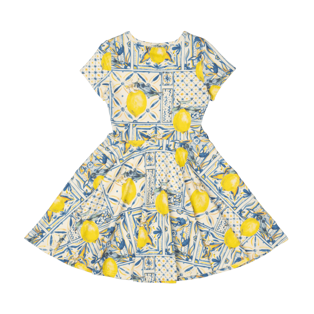 Rock Your Baby Waisted Dress - Majolica