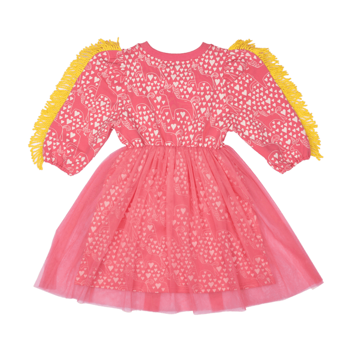 Rock Your Baby Unicorn Love Dress