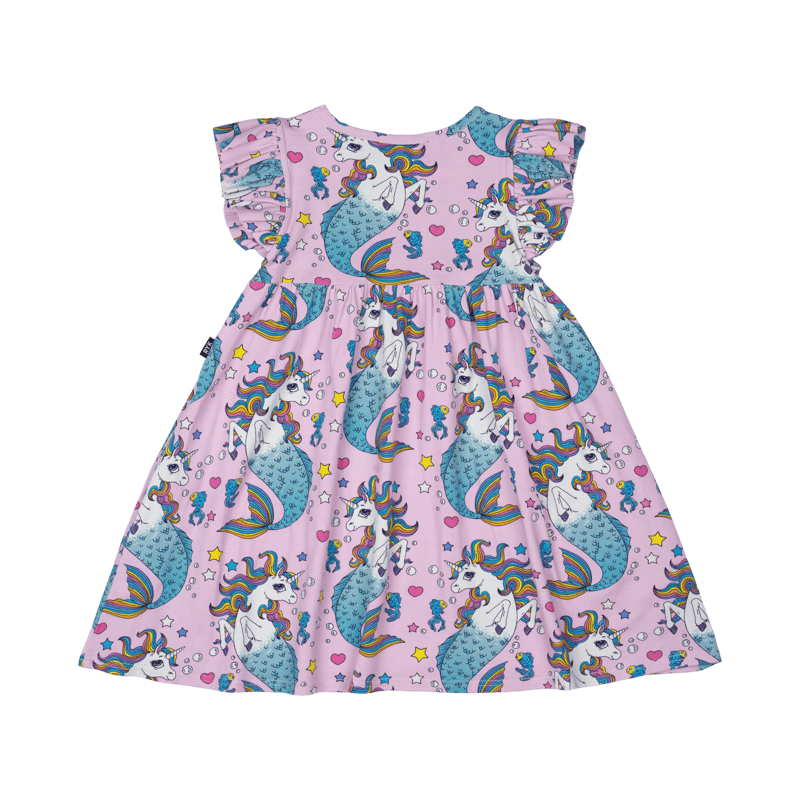 Rock Your Baby Unicorn Mermaids Dress