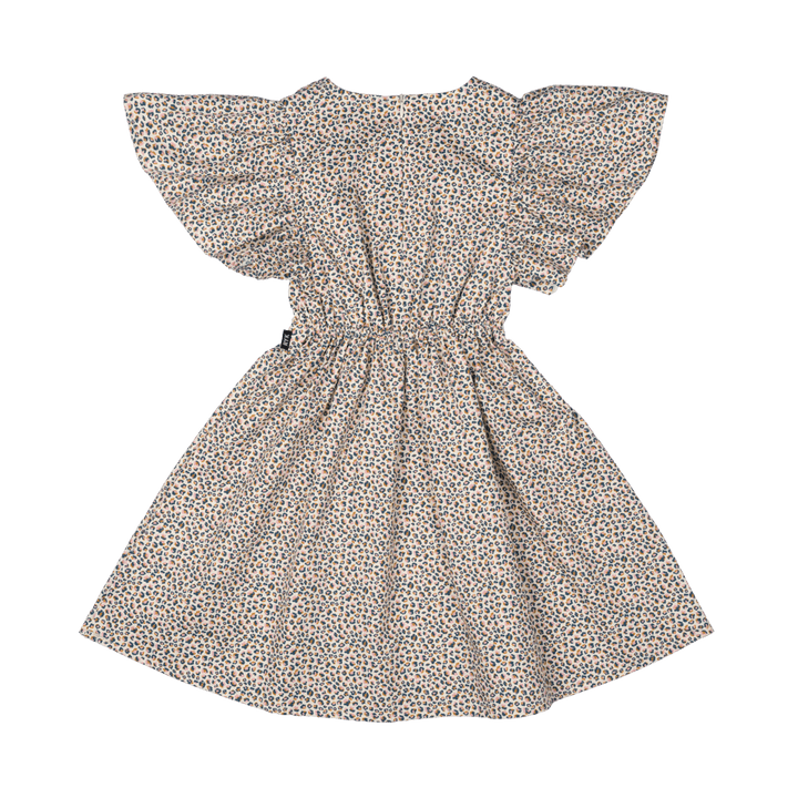 Rock Your Baby Angel Wing Dress - Leopard