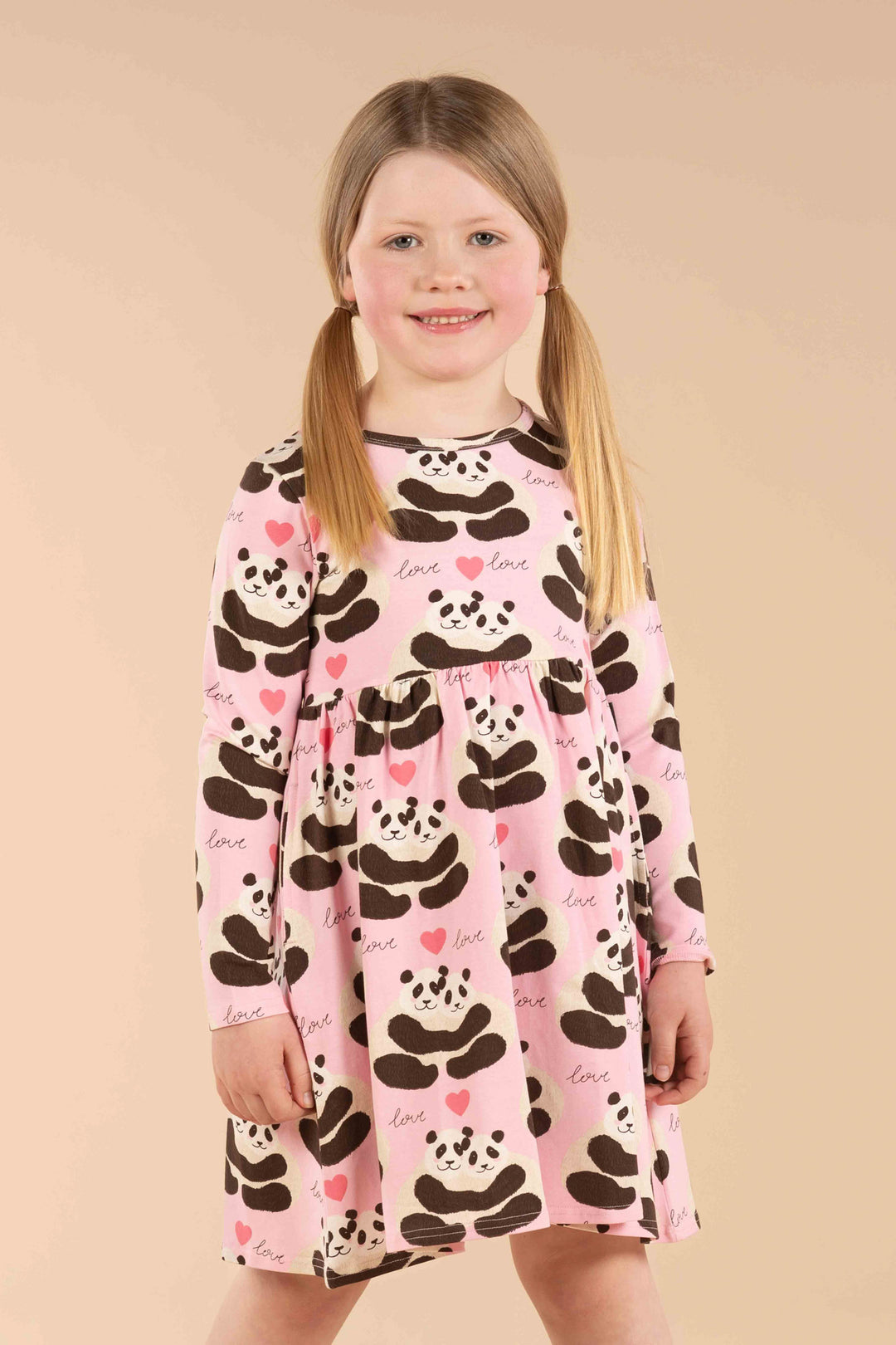 Rock Your Baby Panda Love Dress