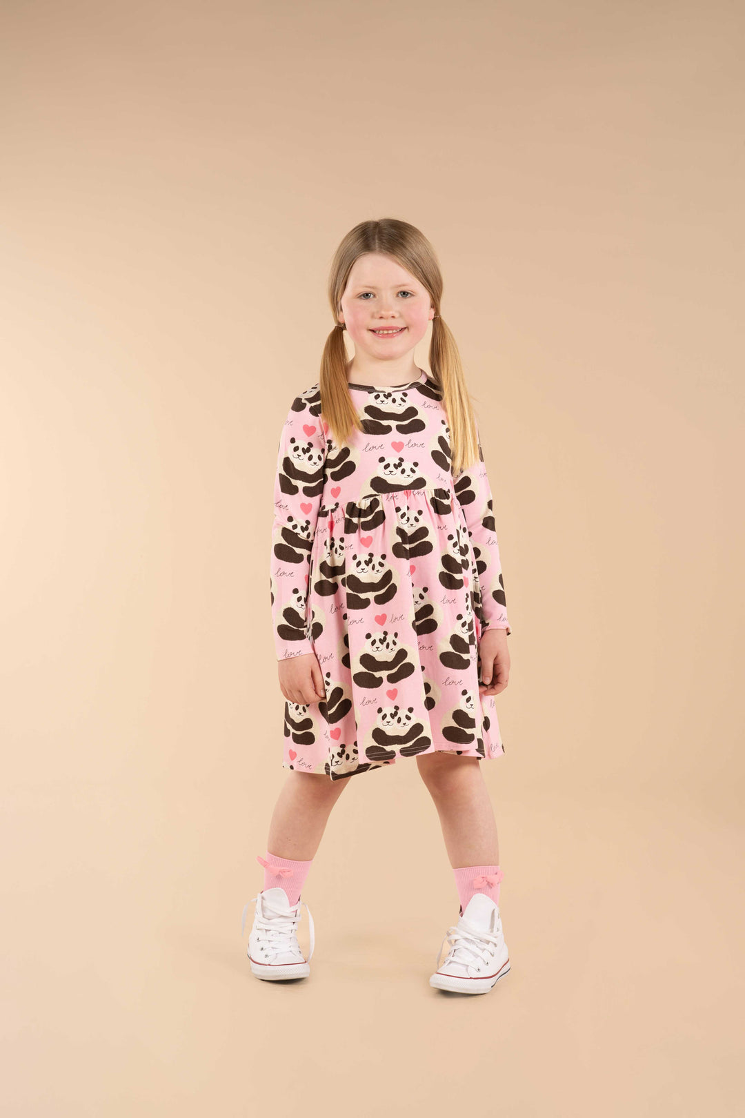 Rock Your Baby Panda Love Dress