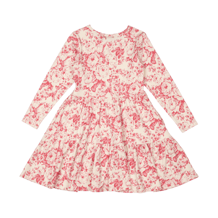 Rock Your Baby Floral Toile Layered Dress