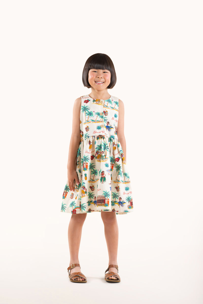 Rock Your Baby Popover Dress - Aloha