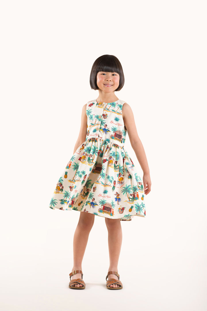 Rock Your Baby Popover Dress - Aloha