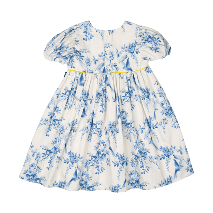Rock Your Baby Puff Sleeve Dress - Summer Toile