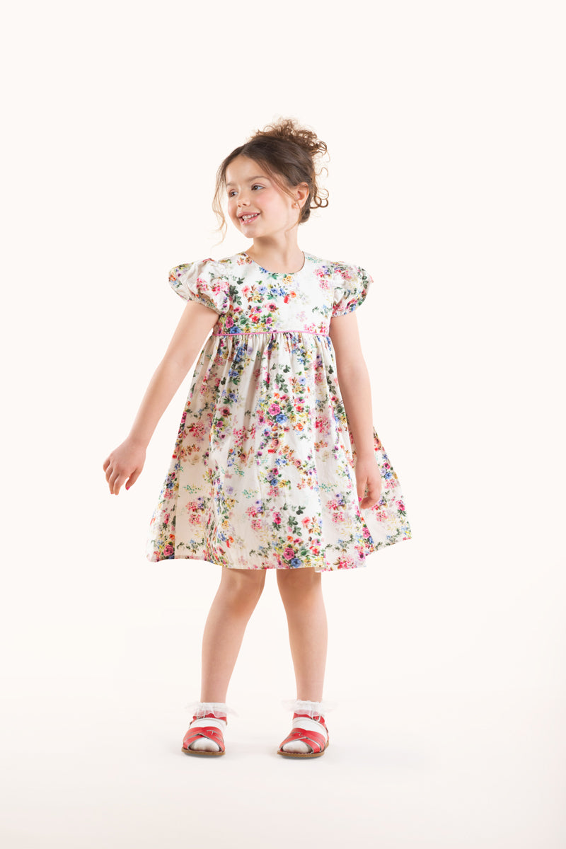 Rock Your Baby Puff Sleeve Dress - Wild Meadow