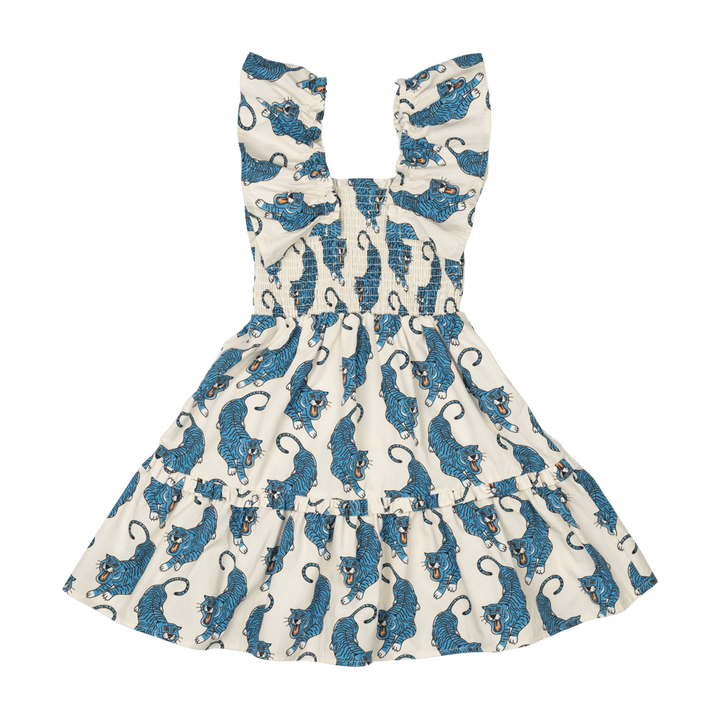 Rock Your Baby Shirred Dress - Go Tiger