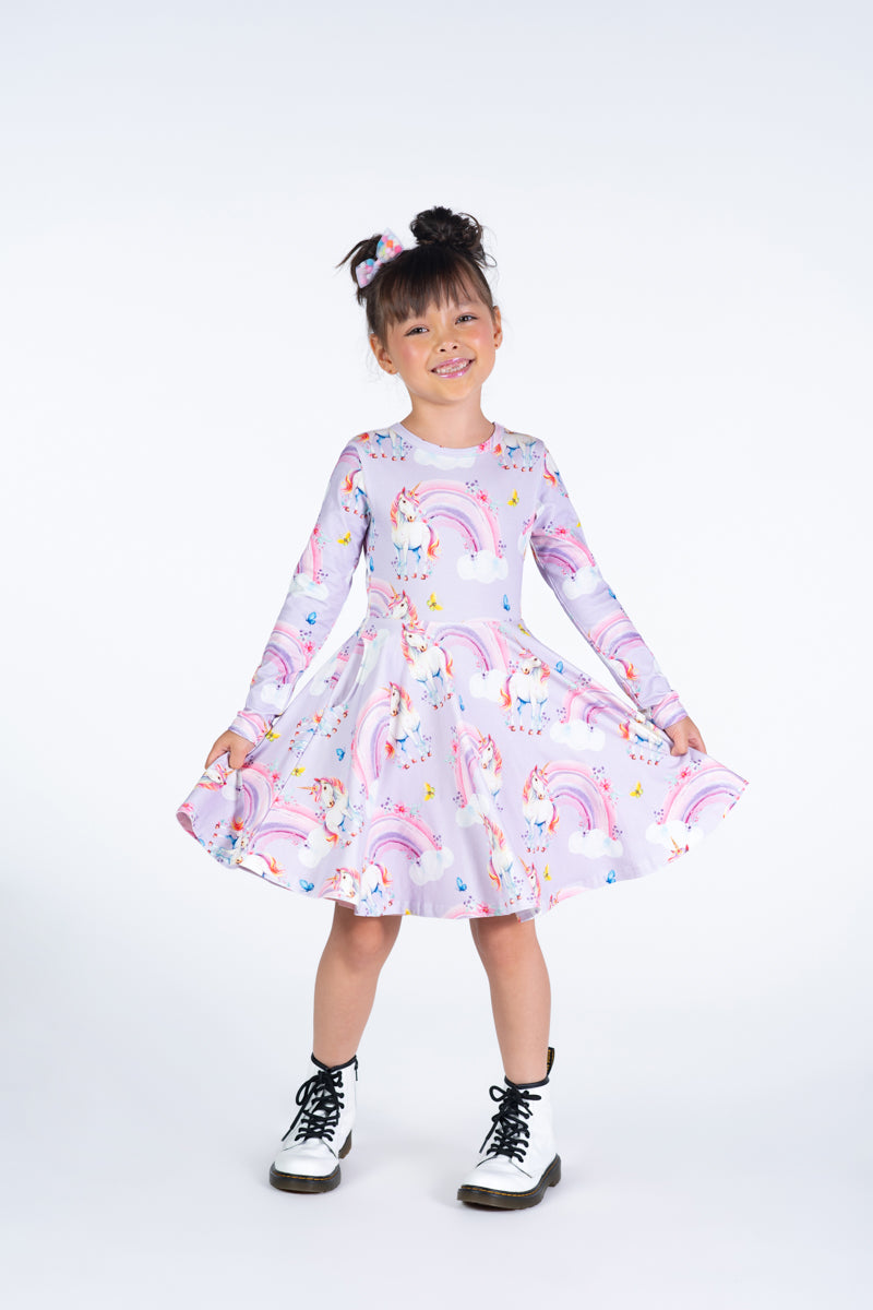 Rock Your Baby Waisted Dress - Dreamscapes