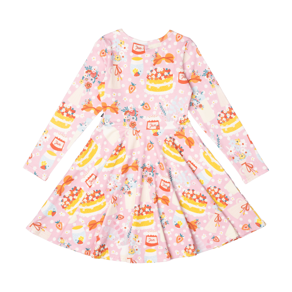 Rock Your Baby Waisted Dress - Party Time Pink