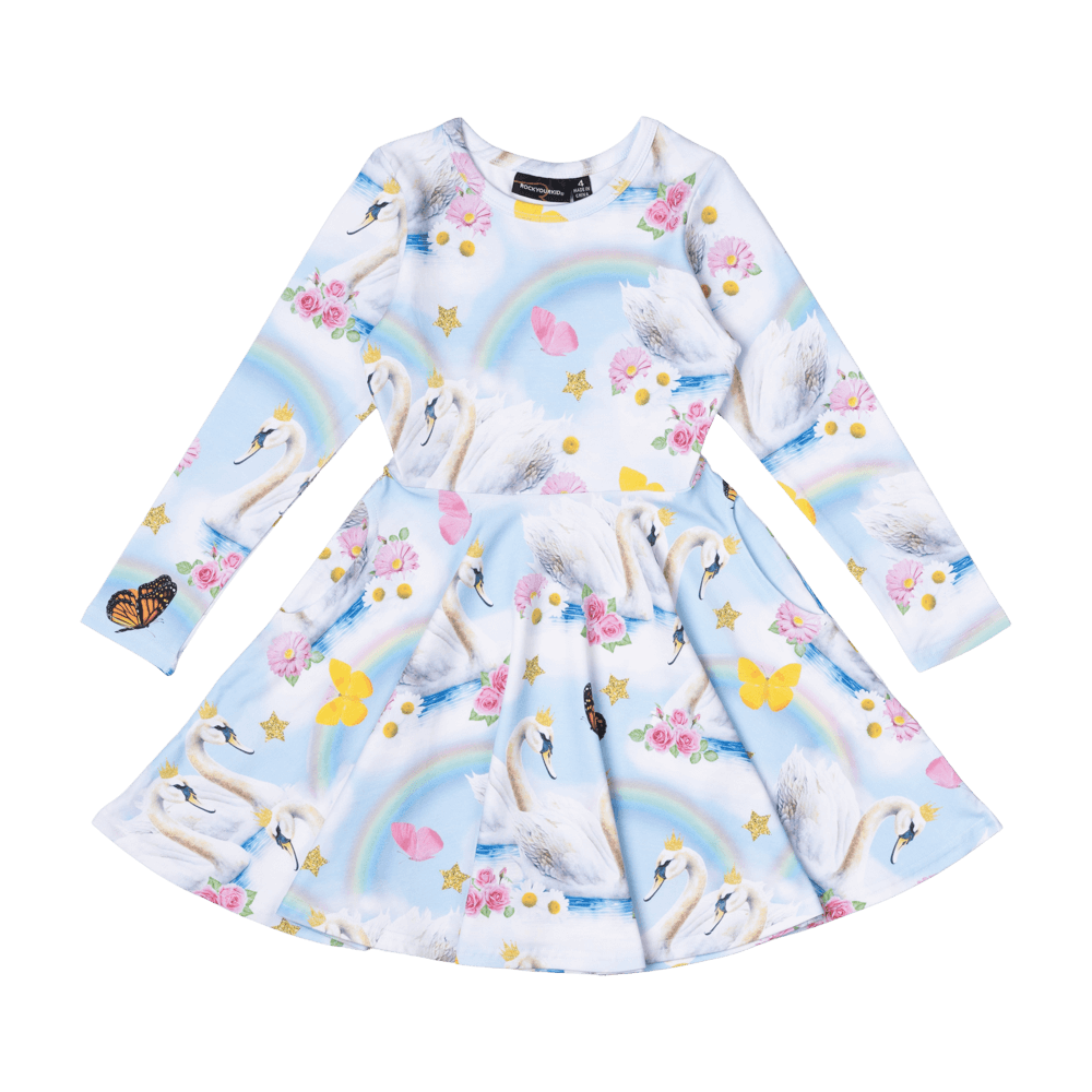 Swan Lake Waisted Dress
