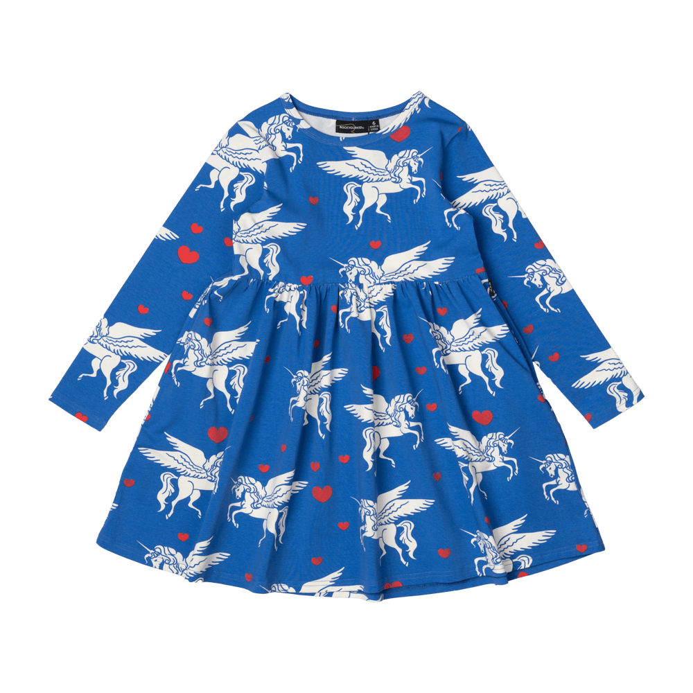 Rock Your Baby High Waisted Dress - Les Licornes