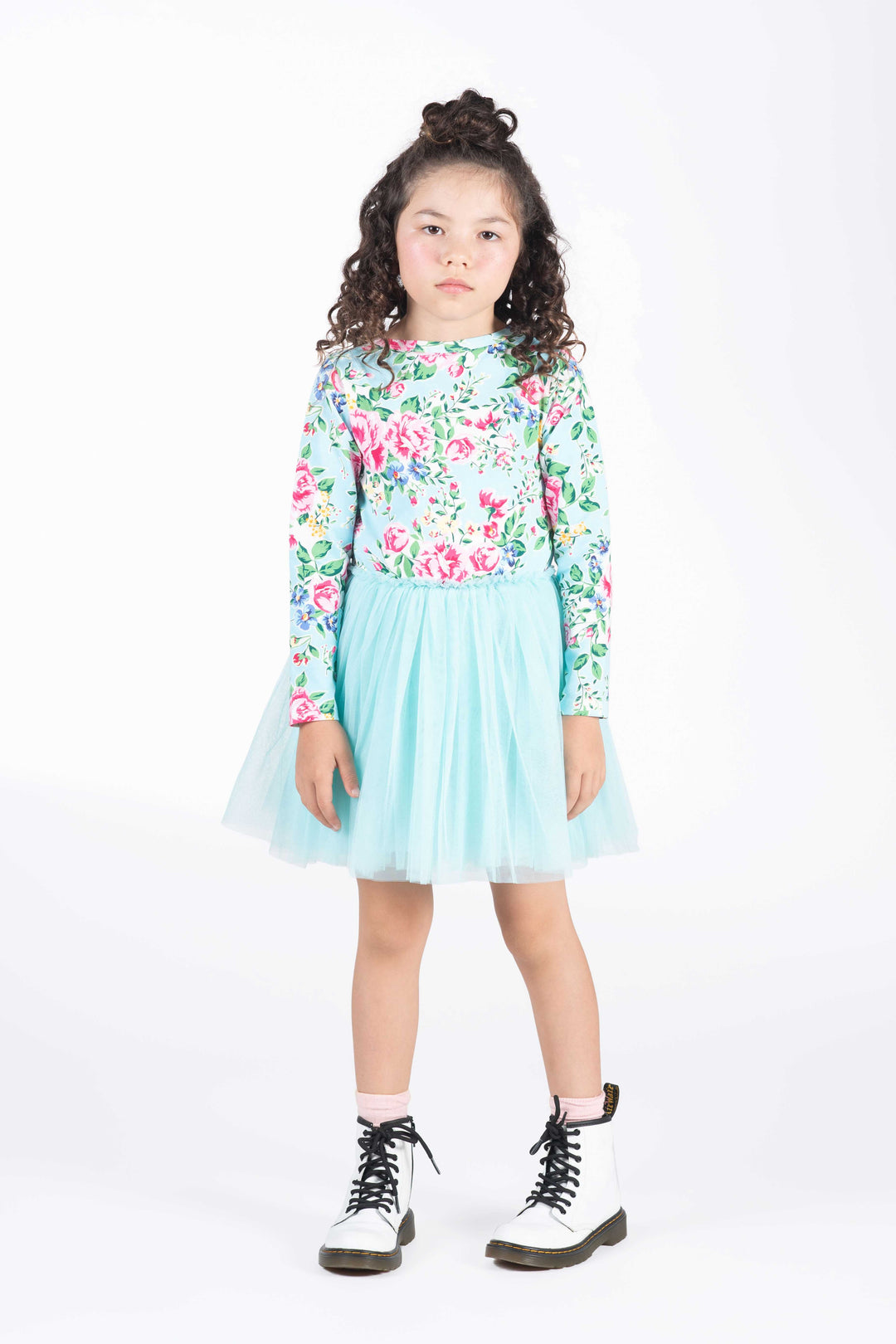 Rock Your Baby Blue Garden Circus Dress