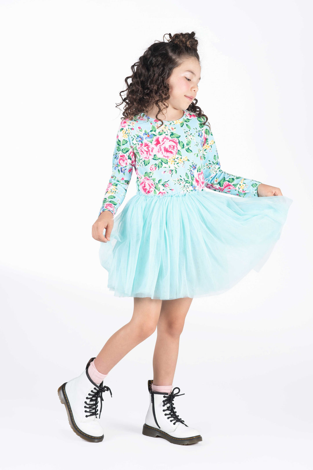 Rock Your Baby Blue Garden Circus Dress