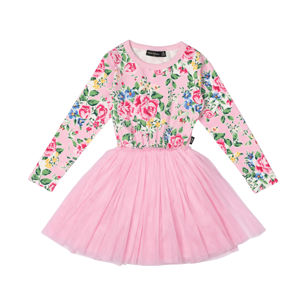 Rock Your Baby Pink Garden Circus Dress