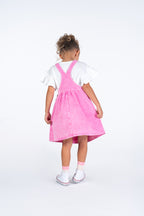 Cord Dress - Pink