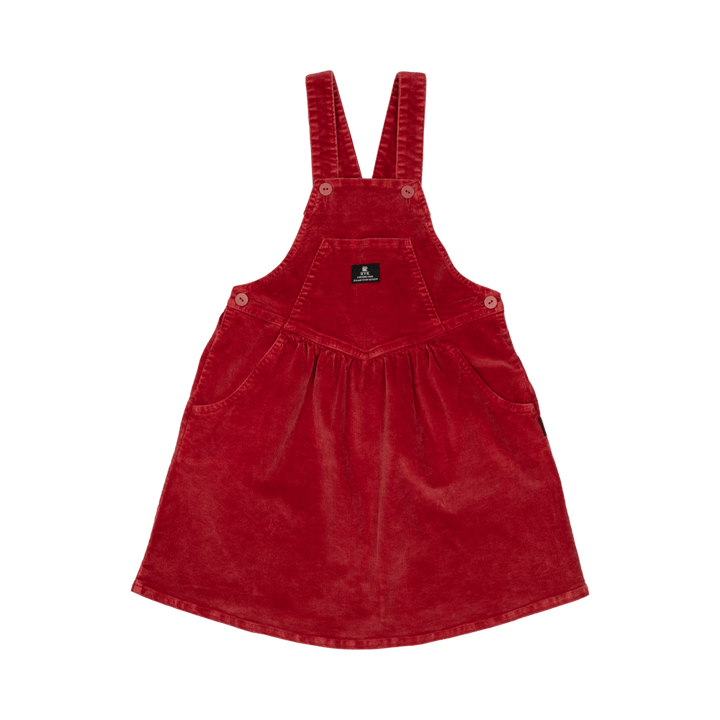 Rock Your Baby Cord Dress - Red