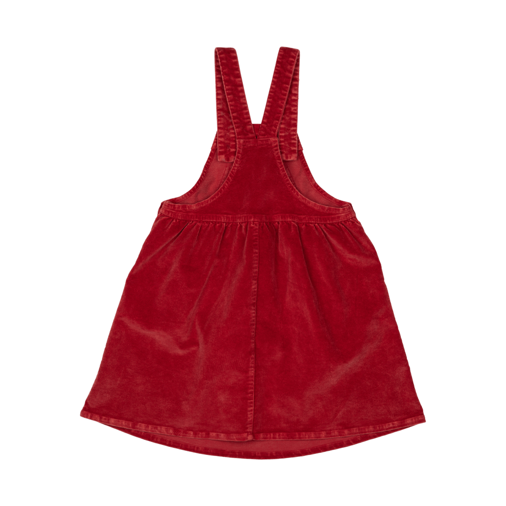 Rock Your Baby Cord Dress - Red