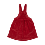 Cord Dress - Red