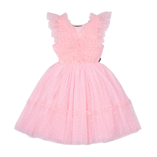 bonjourdiary pink heart tulle tunic 8y bonjourdiary pink heart tulle tunic 8y