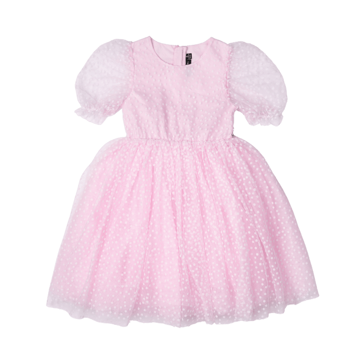 Rock Your Baby Party Dress - Pink Polka Dot