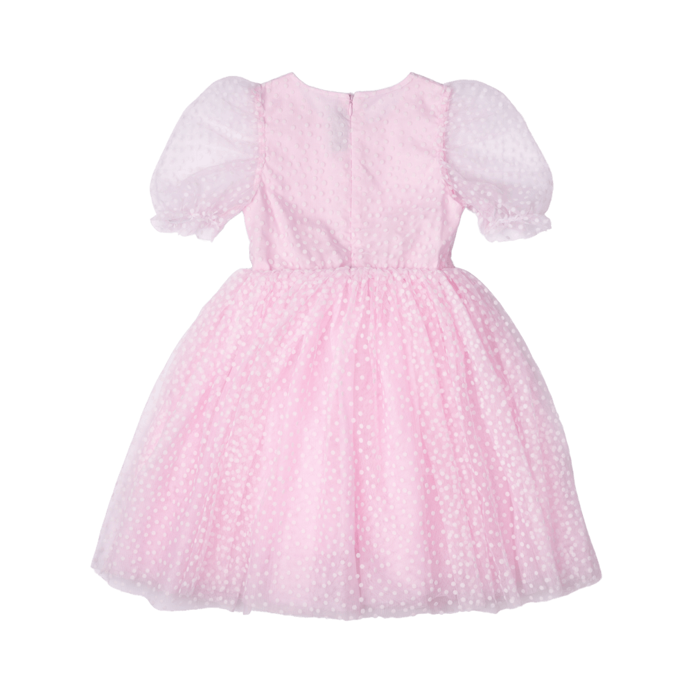 Party Dress - Pink Polka Dot