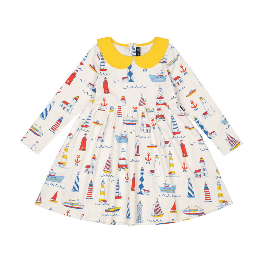 Peter Pan Dress - High Seas