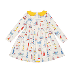 Peter Pan Dress - High Seas