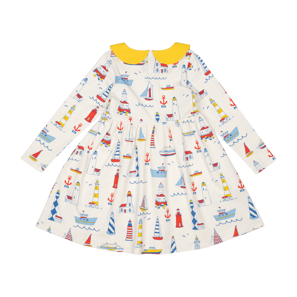 Peter Pan Dress - High Seas