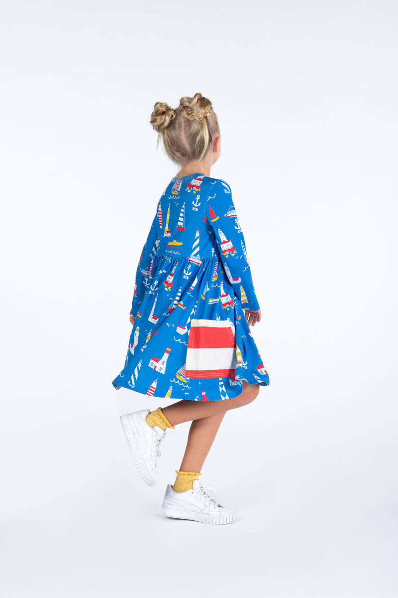 Rock Your Baby Dress - High Seas