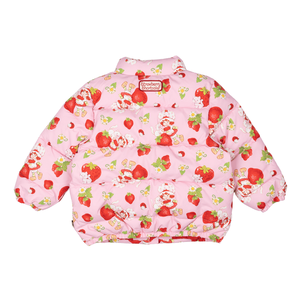 Rock Your Baby Padded Jacket With Lining - Strawberries Forever