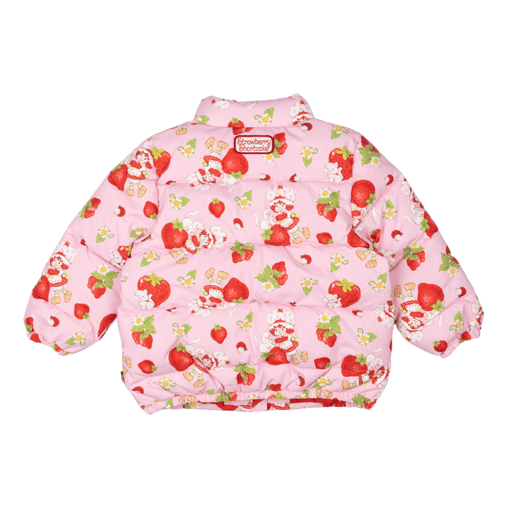 Rock Your Baby Padded Jacket With Lining - Strawberries Forever