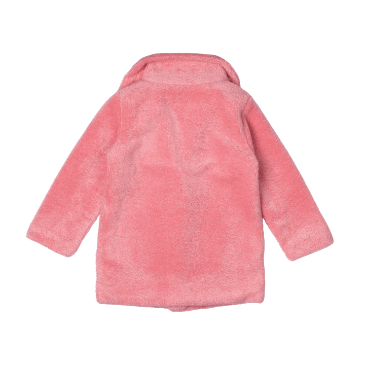 Rock Your Baby Pink Faux Sherpa Jacket