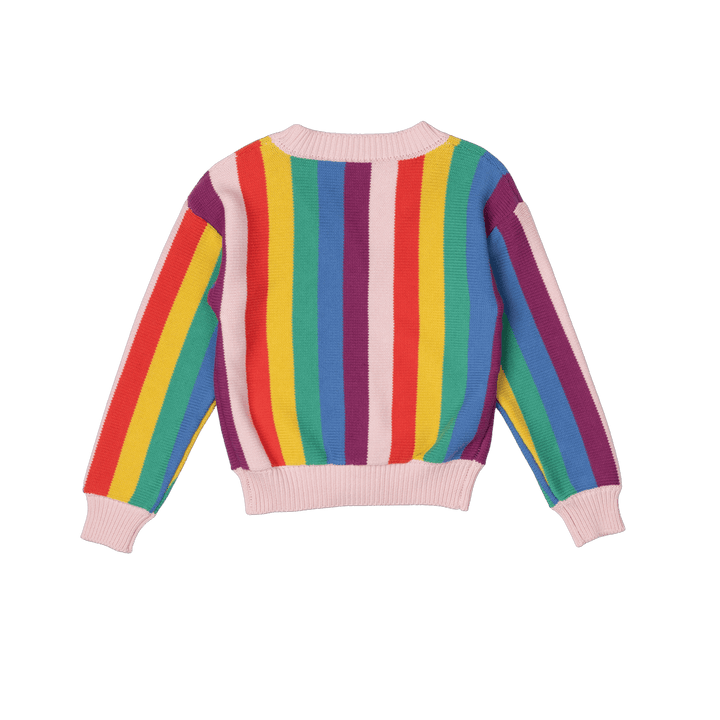 Rock Your Baby Rainbow Knit Cardigan