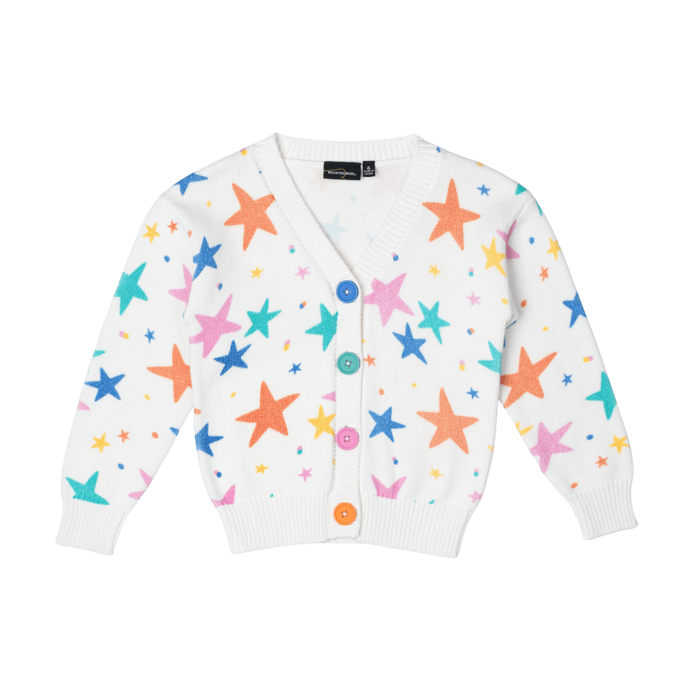Stars Knit Cardigan