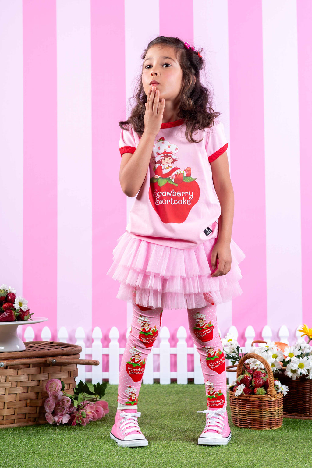 Rock Your Baby Circus Tights - Strawberry Delight