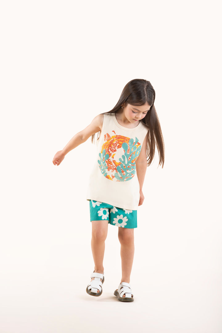 Rock Your Baby Paperbag Shorts - Cabana