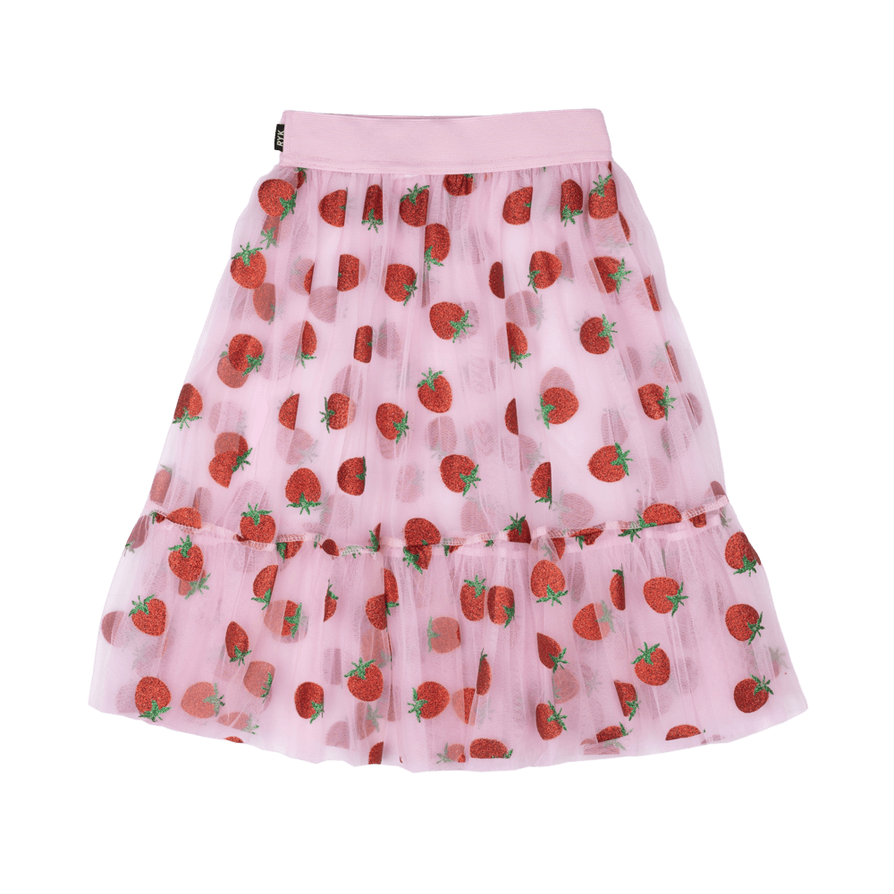 Rock Your Baby Tulle Skirt - Strawberry Delight