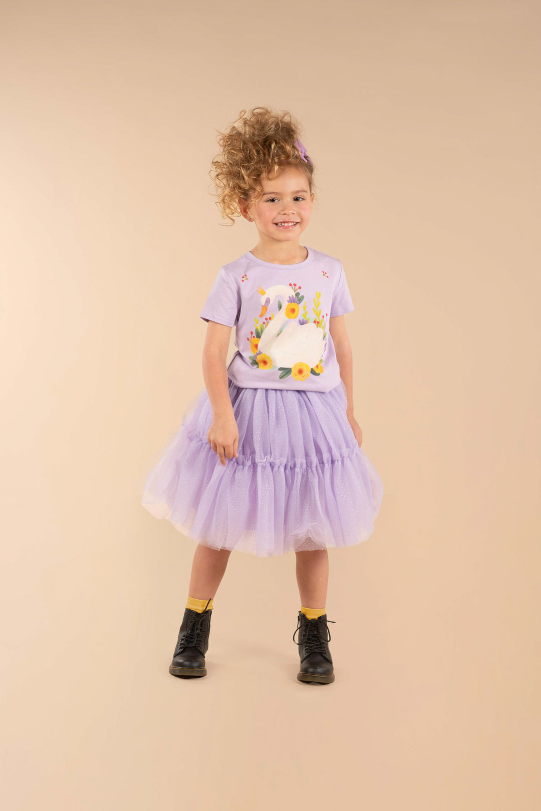 Rock Your Baby Princess Swan Tulle Skirt