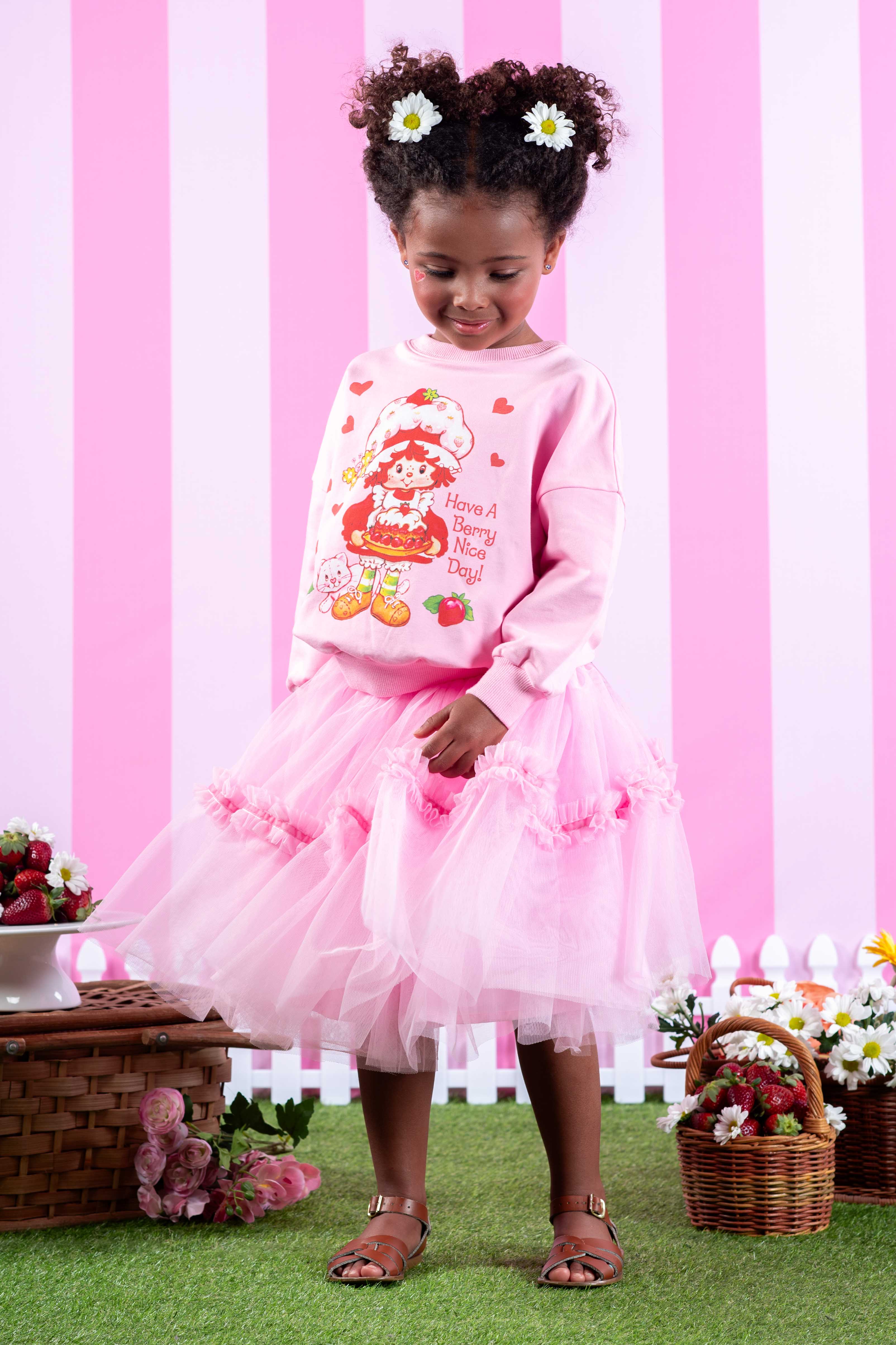 Rock Your Baby Tulle Skirt - Strawberry Shortcake