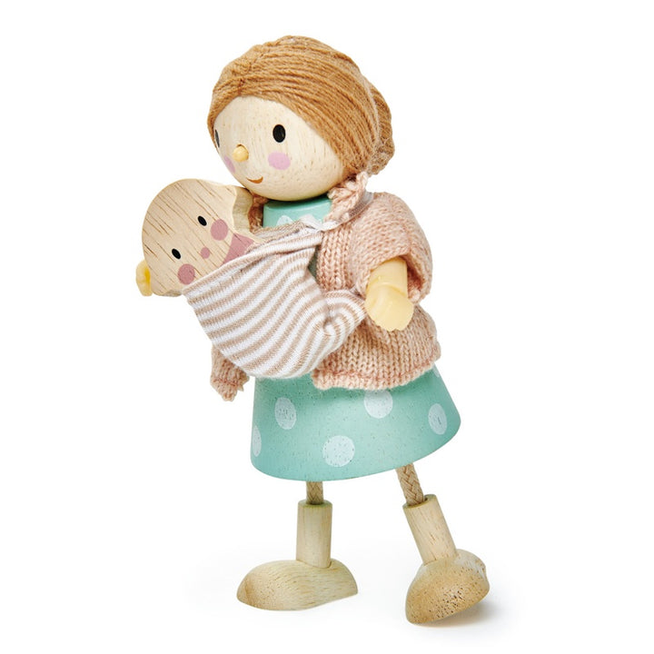 Mrs Goodwood with Flexible Limbs & Baby